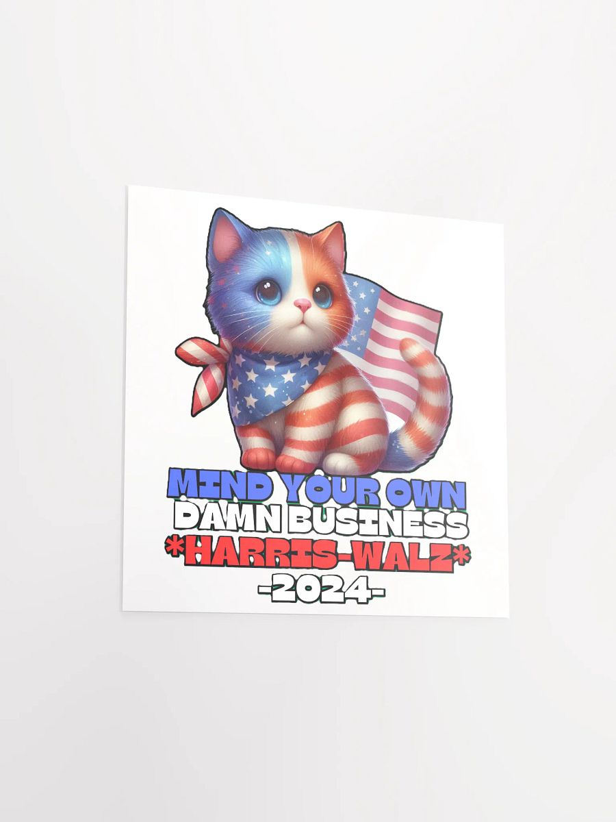 HARRIS-WALZ 2024 MIND YOUR OWN DAMN BUSINESS product image (12)