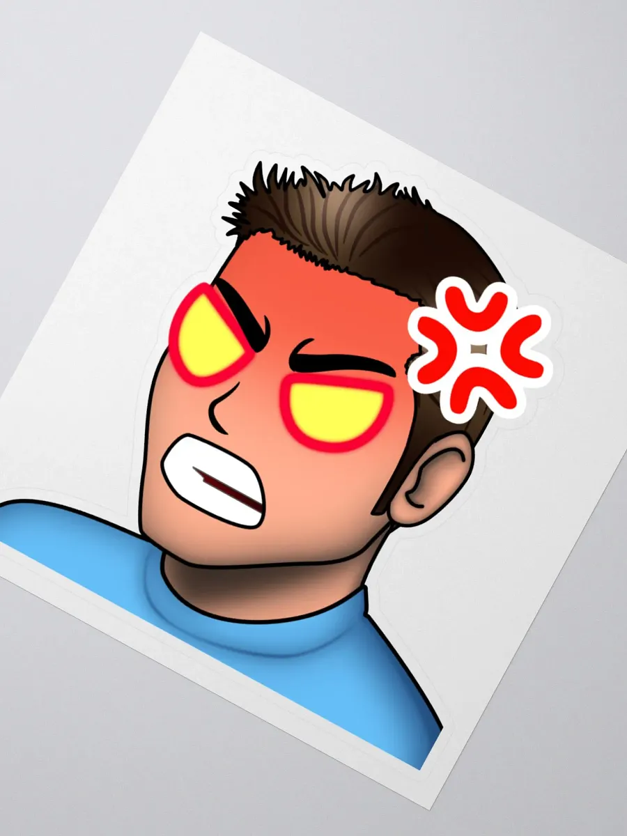 bnqRage Cut Sticker product image (2)