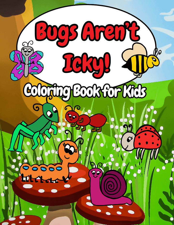 Bugs Aren't Icky Coloring Book for Early Grades product image (1)