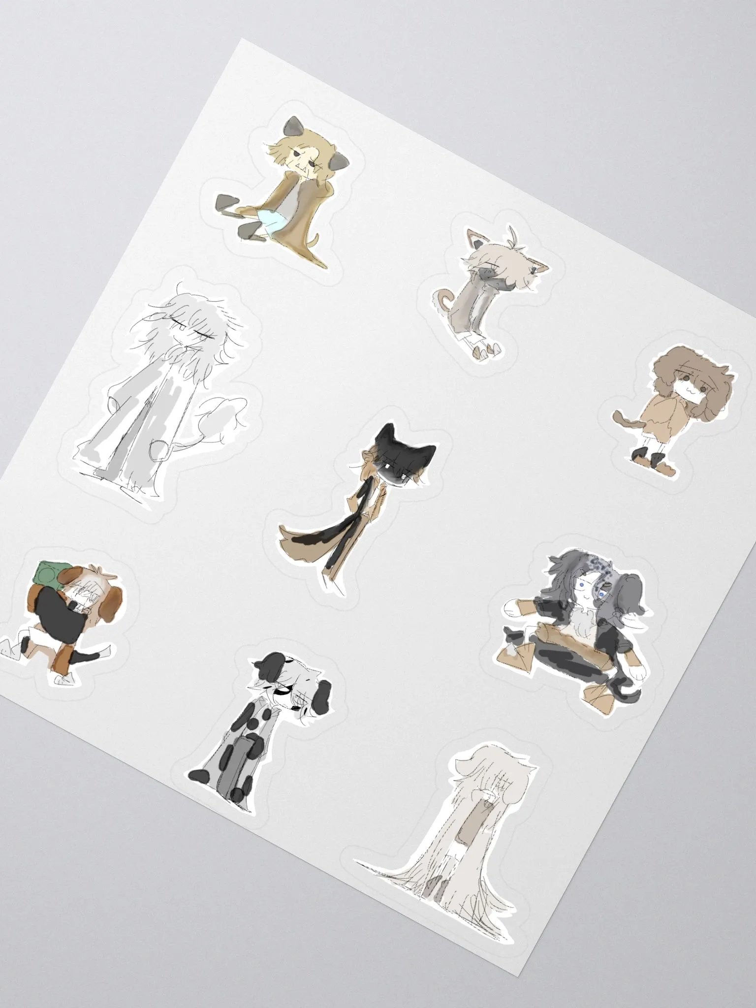 365!! daily character dictionary dog stickers product image (2)