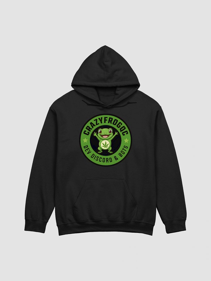 CrazyFrogQC Cannabis Frog Classic Hoodie product image (1)