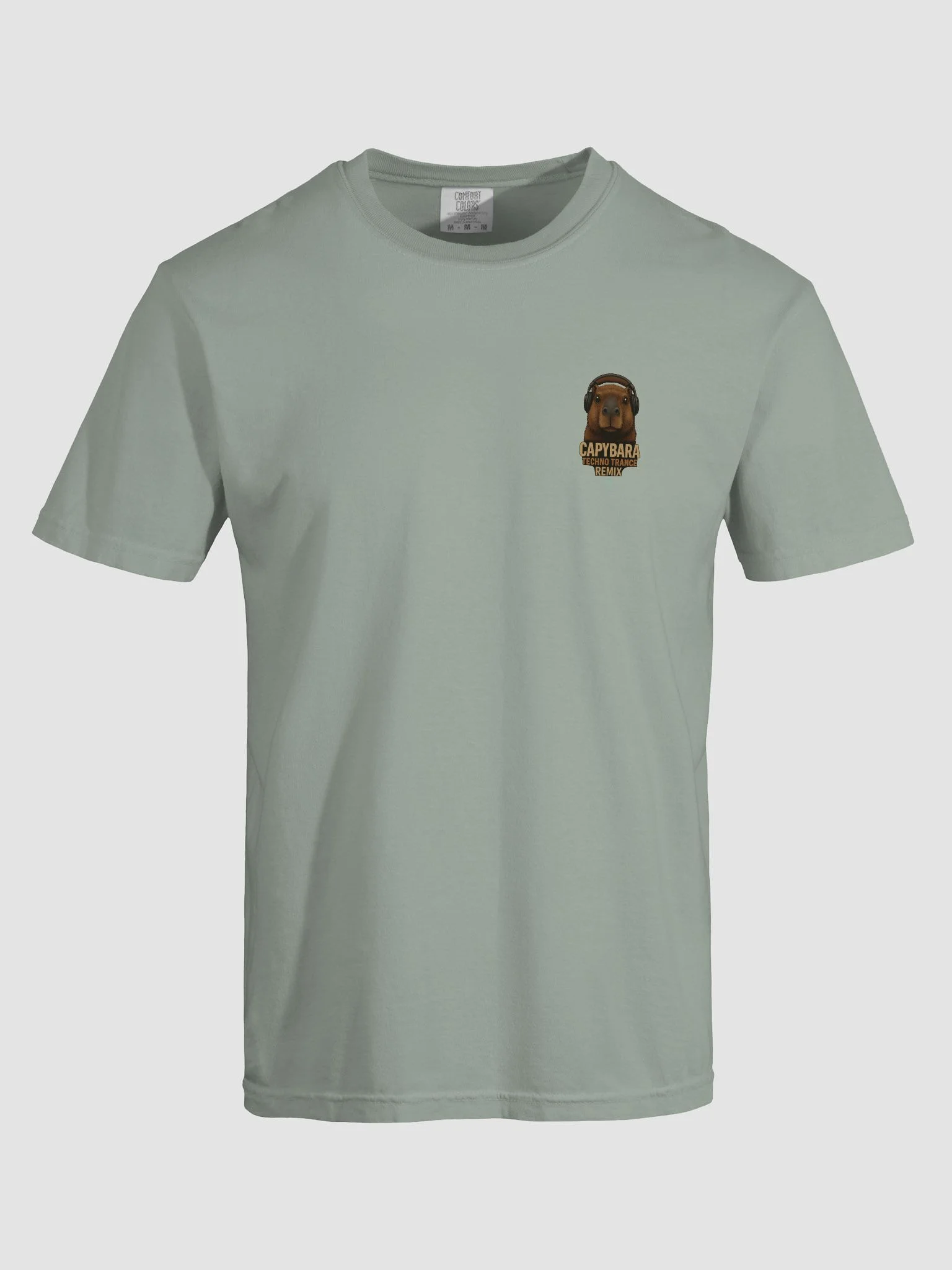 Original CapyBara Techno T-Shirt – EDM Minimal Style product image (59)