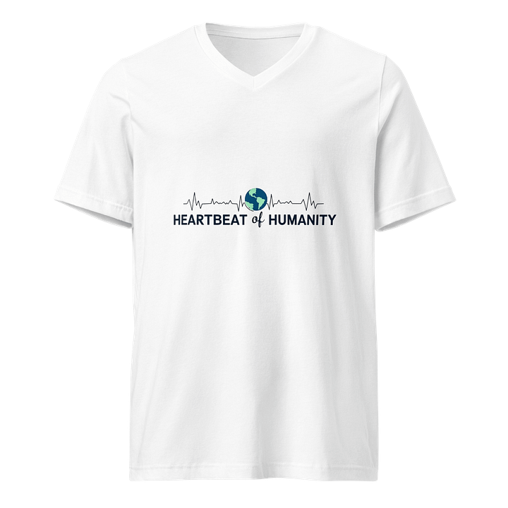 Global Heartbeat V-Neck Tee product image (1)