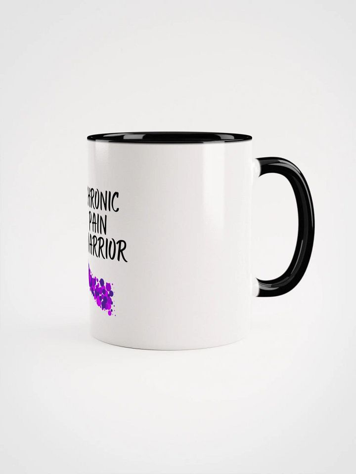 Chronic Pain Warrior Bubble Ribbon Mug- Choose Your Color product image (2)