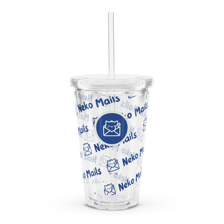 Vaso con Popote NekoMails – Edición Especial product image (1)