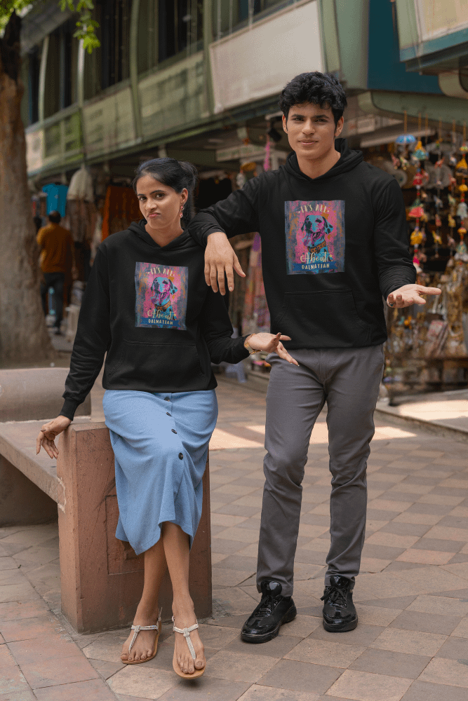 It's All About Dalmatian Premium Pullover Hoodie by Lane Seven product image (3)