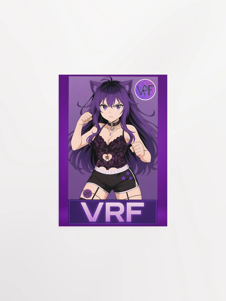 Sassy 'Fight Me' Matte Poster product image (1)