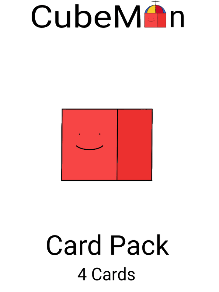 CubeMon Pack (4 Digital Cards Per Pack) product image (1)