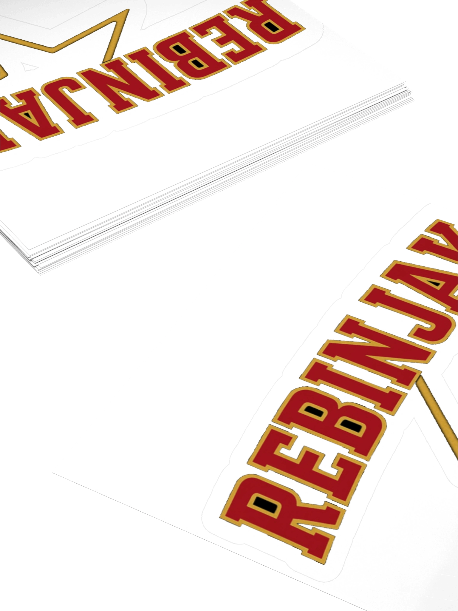 REBINJAK Star Kiss Cut Stickers product image (13)