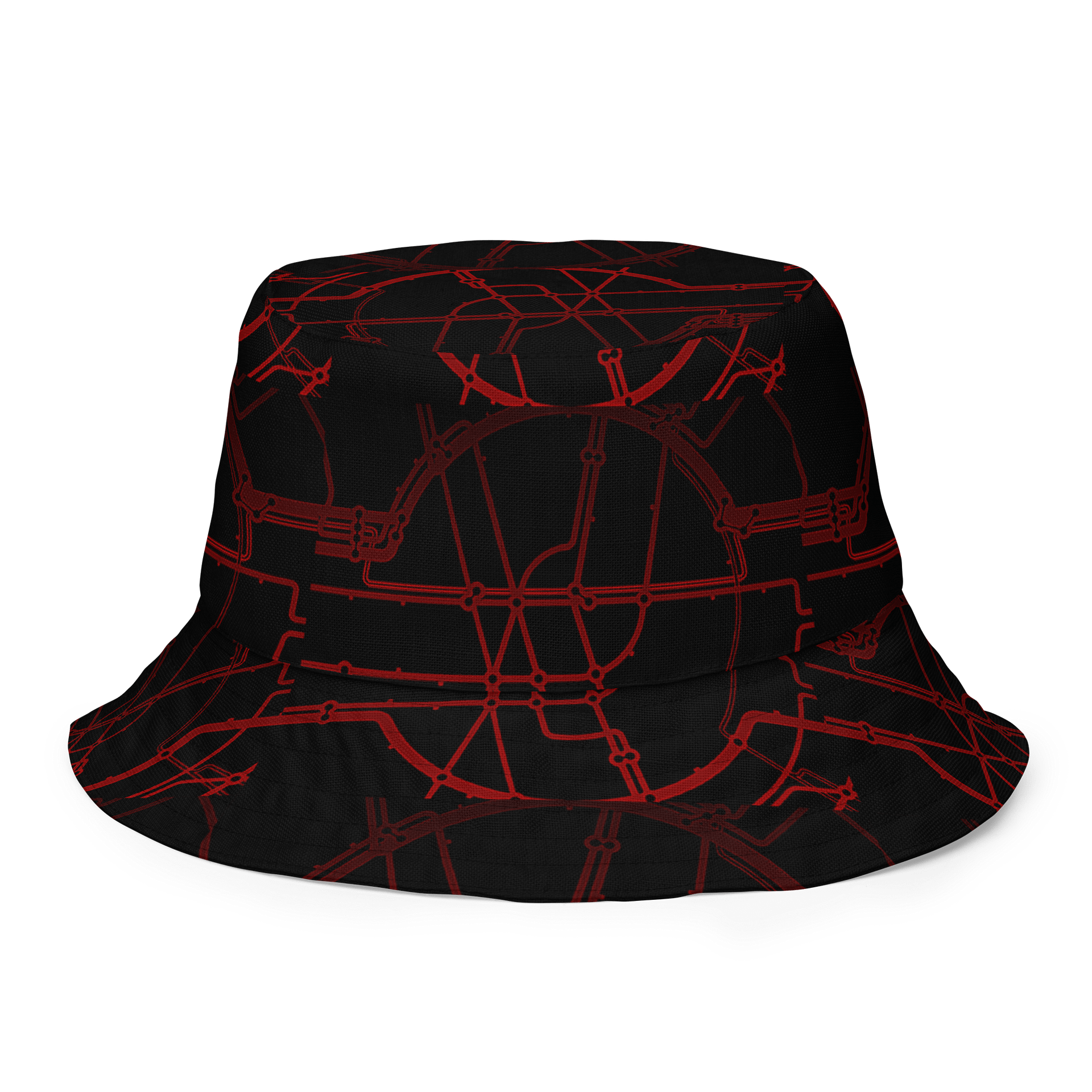The Brisk Selection Bucket Hat Neon Red Logo product image (8)