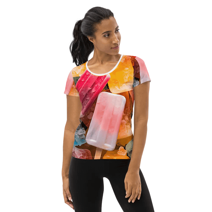 Summer Popsicle Paradise Women's Athletic Tee product image (1)