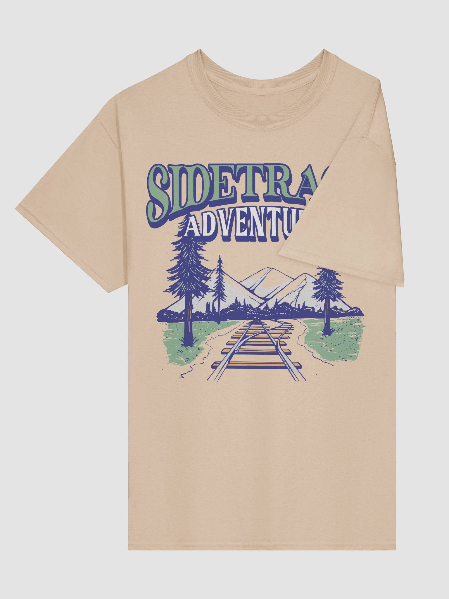 Limited Time Only: Sidetrack Adventures Retro Style Logo Shirt product image (3)