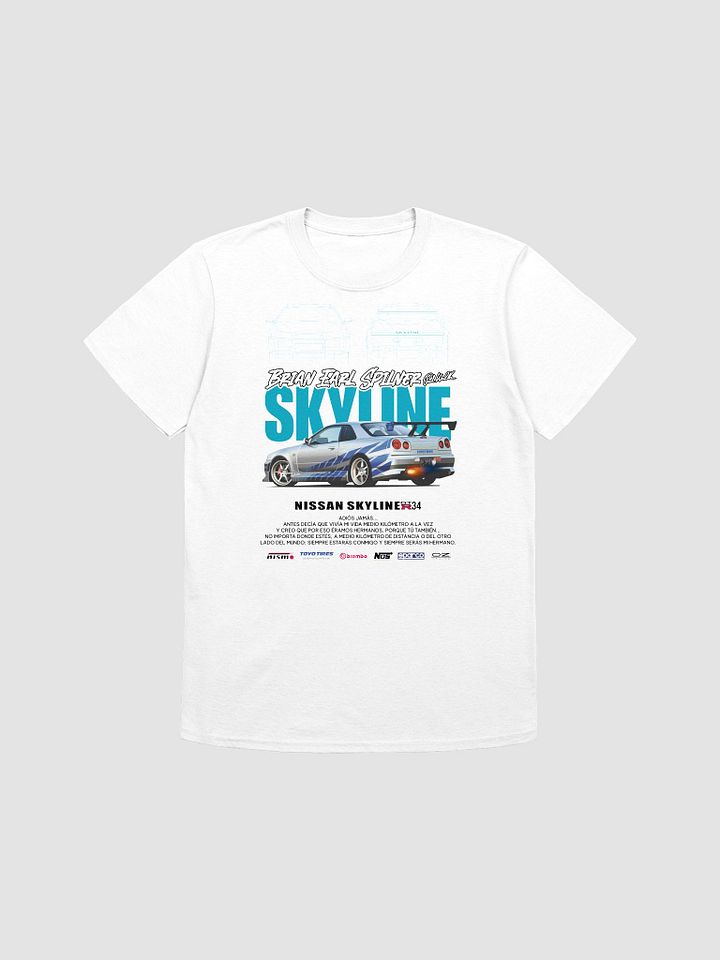 Skyline GT-R R34 Graphic Tee product image (1)