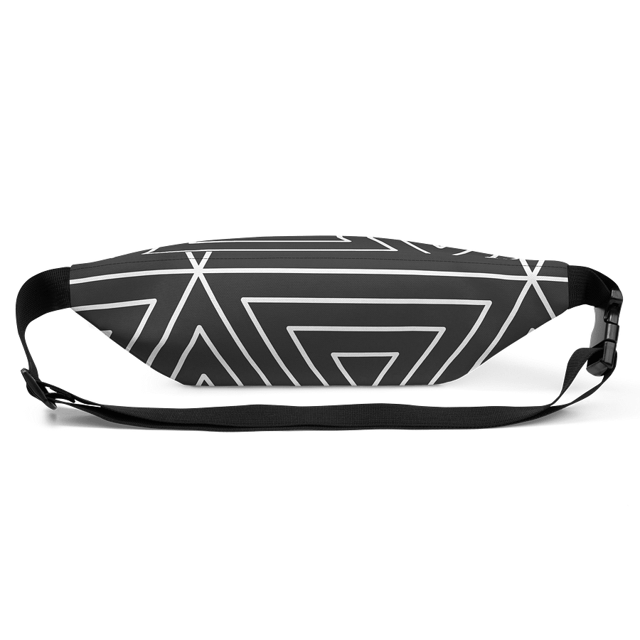 Yucatán Geometric Black and White Fanny Pack (Waist Bag) product image (3)