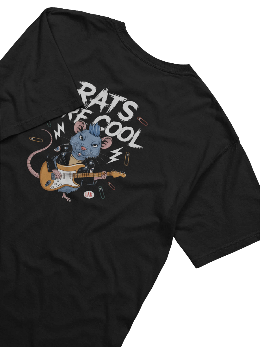 Rat Rockstar Blue Mohawk T-Shirt product image (4)