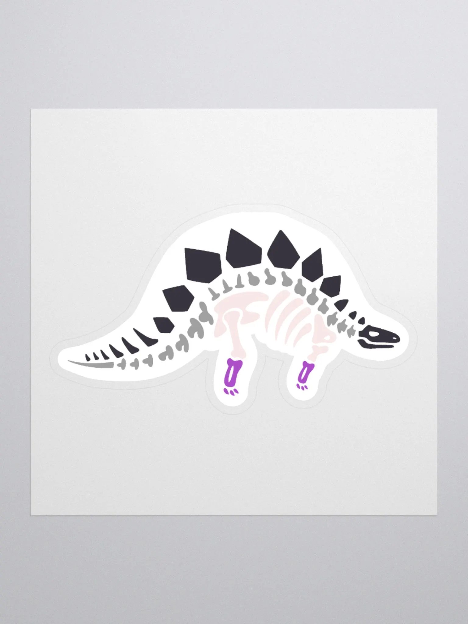 Stegosaurus Skeleton Stickers product image (1)