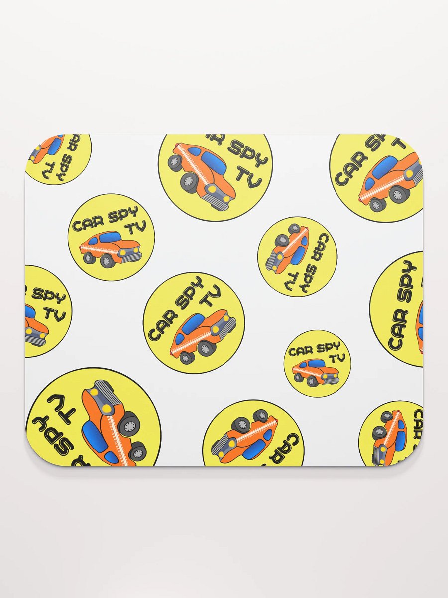 Mouse Pad: CarSpyTV Logo product image (5)