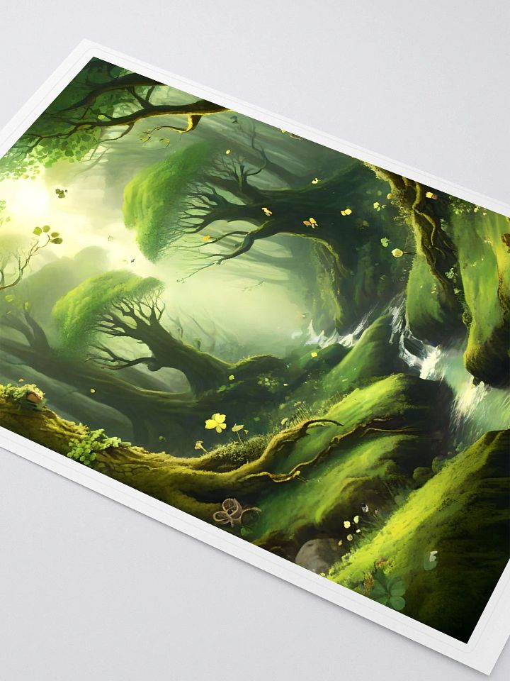 Whimsical Magical Woodland Path Sticker product image (2)