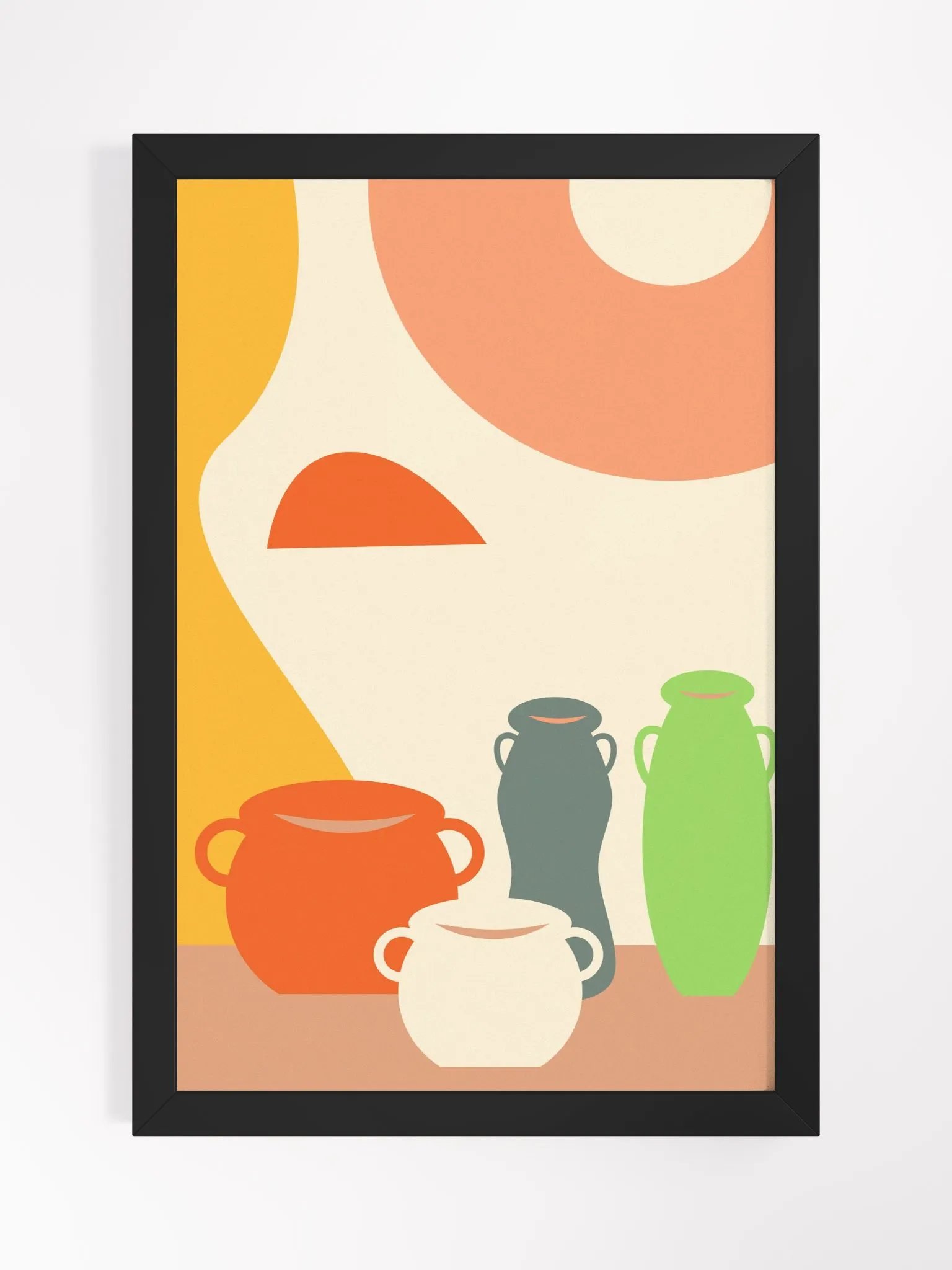 Vibrant Ayous Wood Framed Matte Poster product image (2)