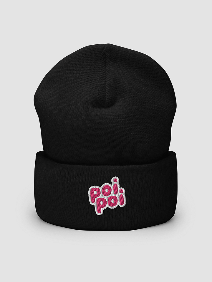 Embroidered Poi - Cuffed Beanie product image (2)