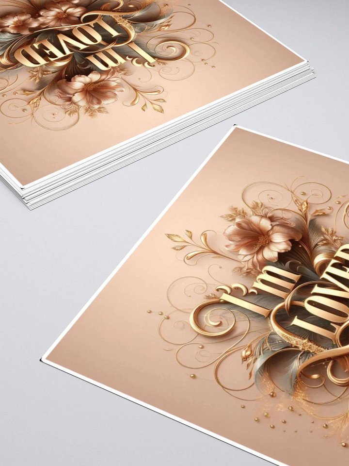 Positive Affirmation Stickers - I'm Loved product image (2)