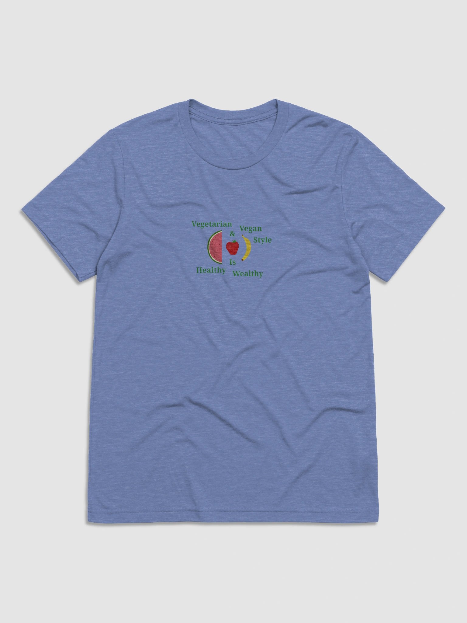 Healthy & Wealthy Vegetarian T-Shirt product image (1)