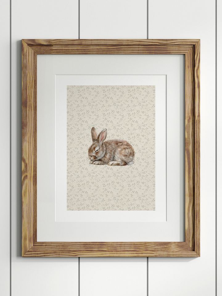 Classic Boho Bunny Print No.3 product image (1)