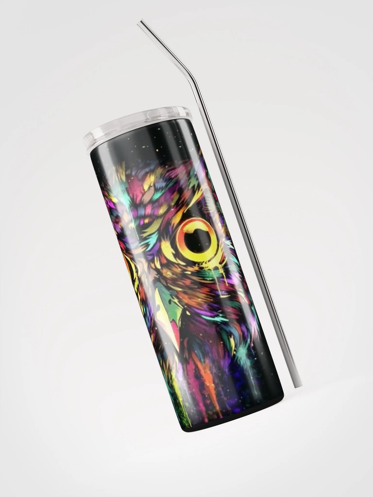 Drippy Owl Medium Tumbler product image (3)