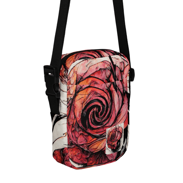 Swirling Rose All-Over Crossbody product image (1)