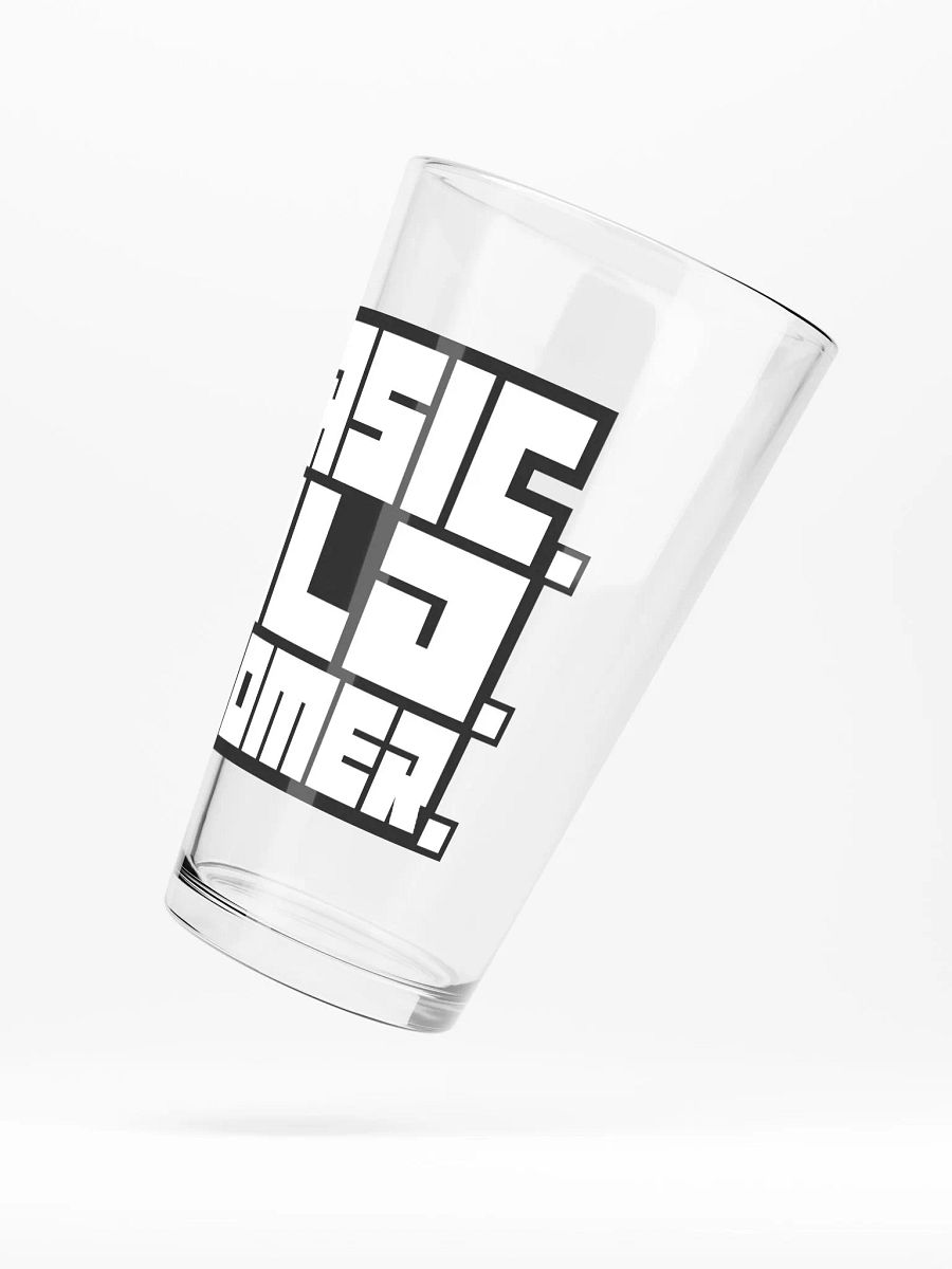 B.O.B. PINT GLASS (B&W) product image (5)