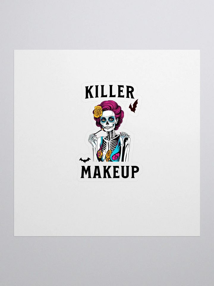 Day of the Dead Femme Fatale Sticker product image (1)