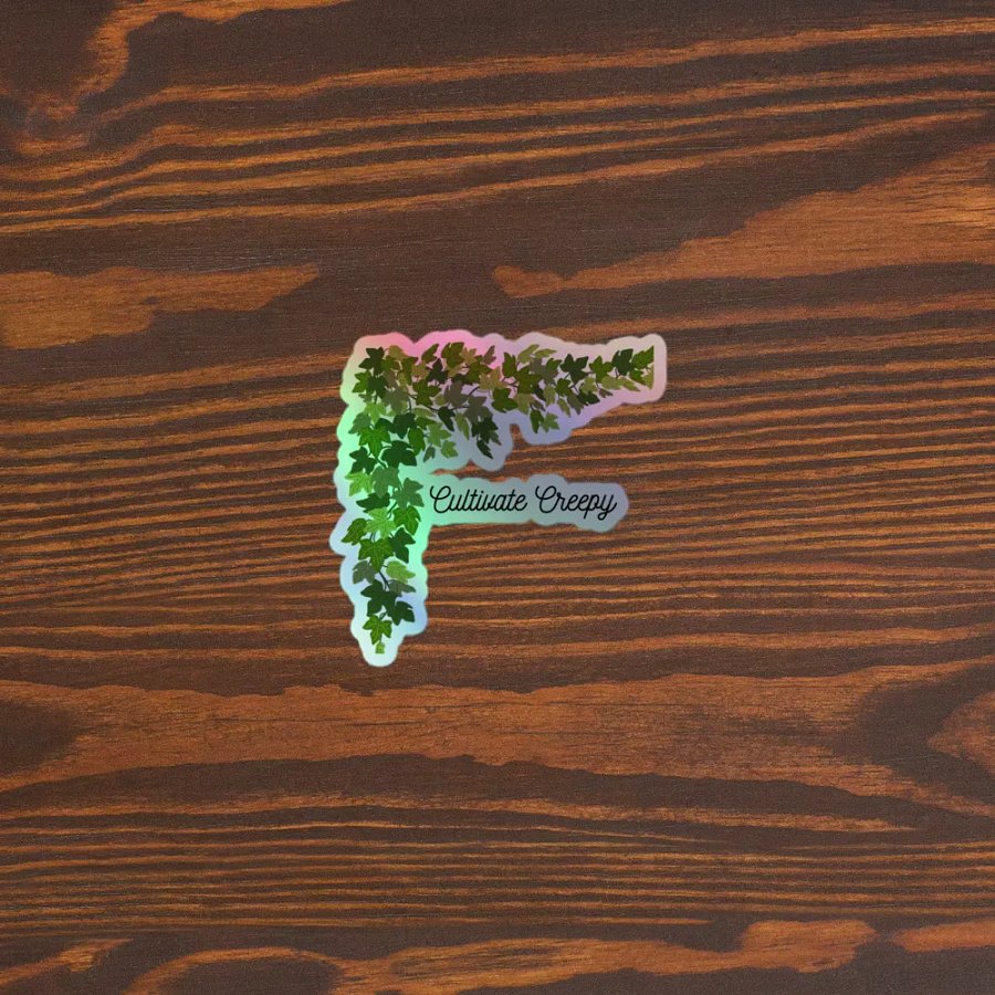 Cultivate Creepy Holographic Sticker product image (5)