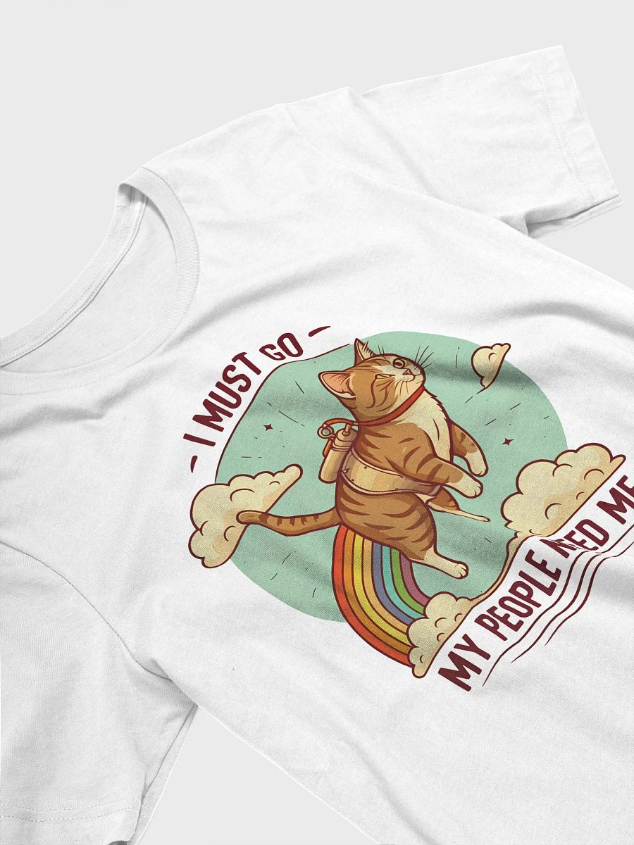 Rocket Cat T-shirt product image (11)