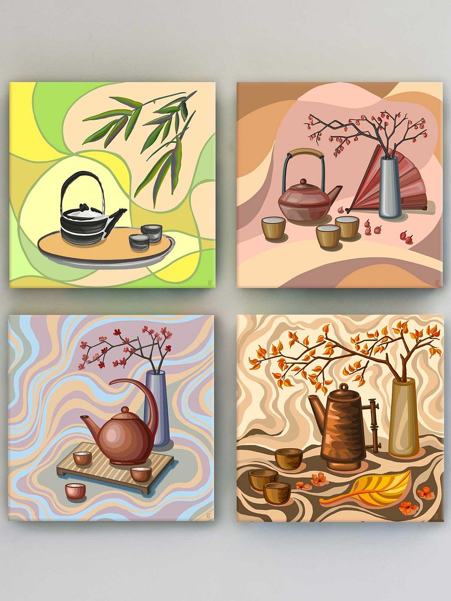 Bamboo Serenity Canvas Set - Coffee Shop No. 6 product image (4)