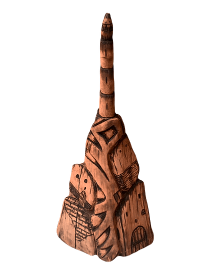 Echoes of Islamic Art: A Minaret Carved in Time