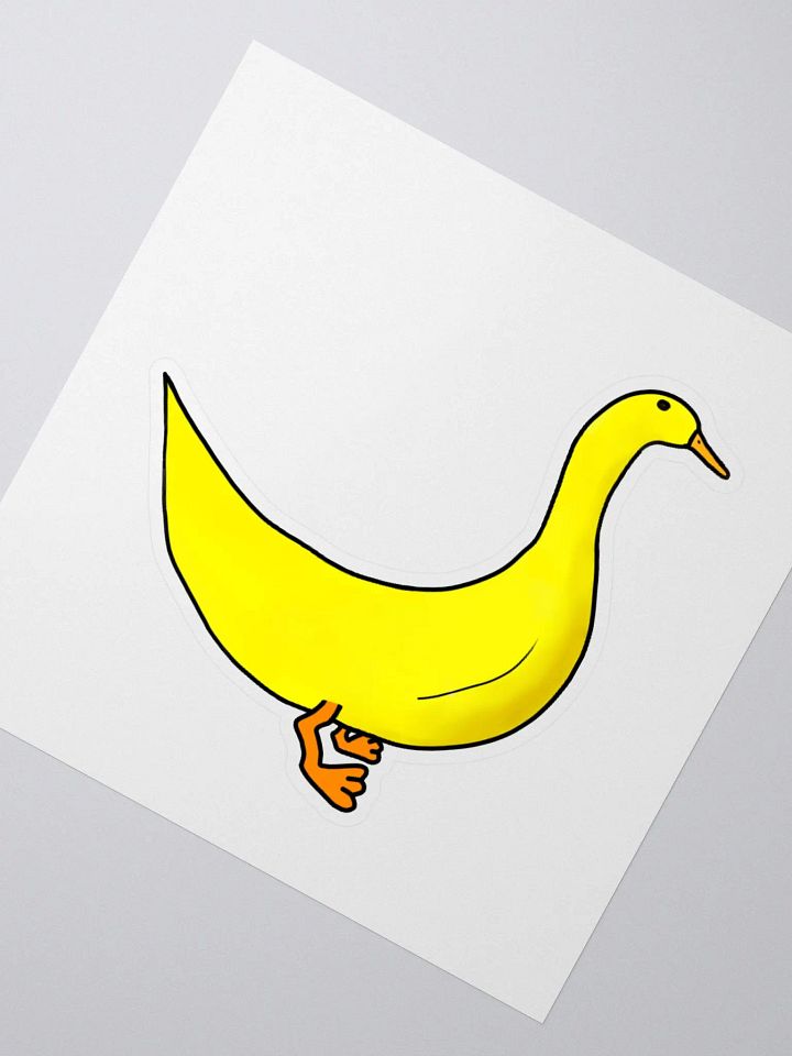 Banana-duck sticker product image (2)
