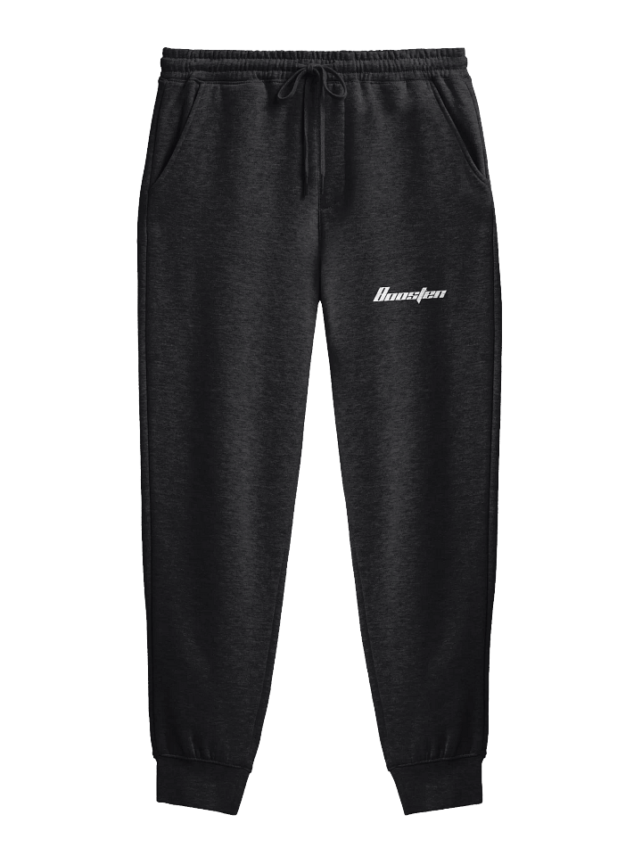 Booster - Black Classic Joggers. product image (1)
