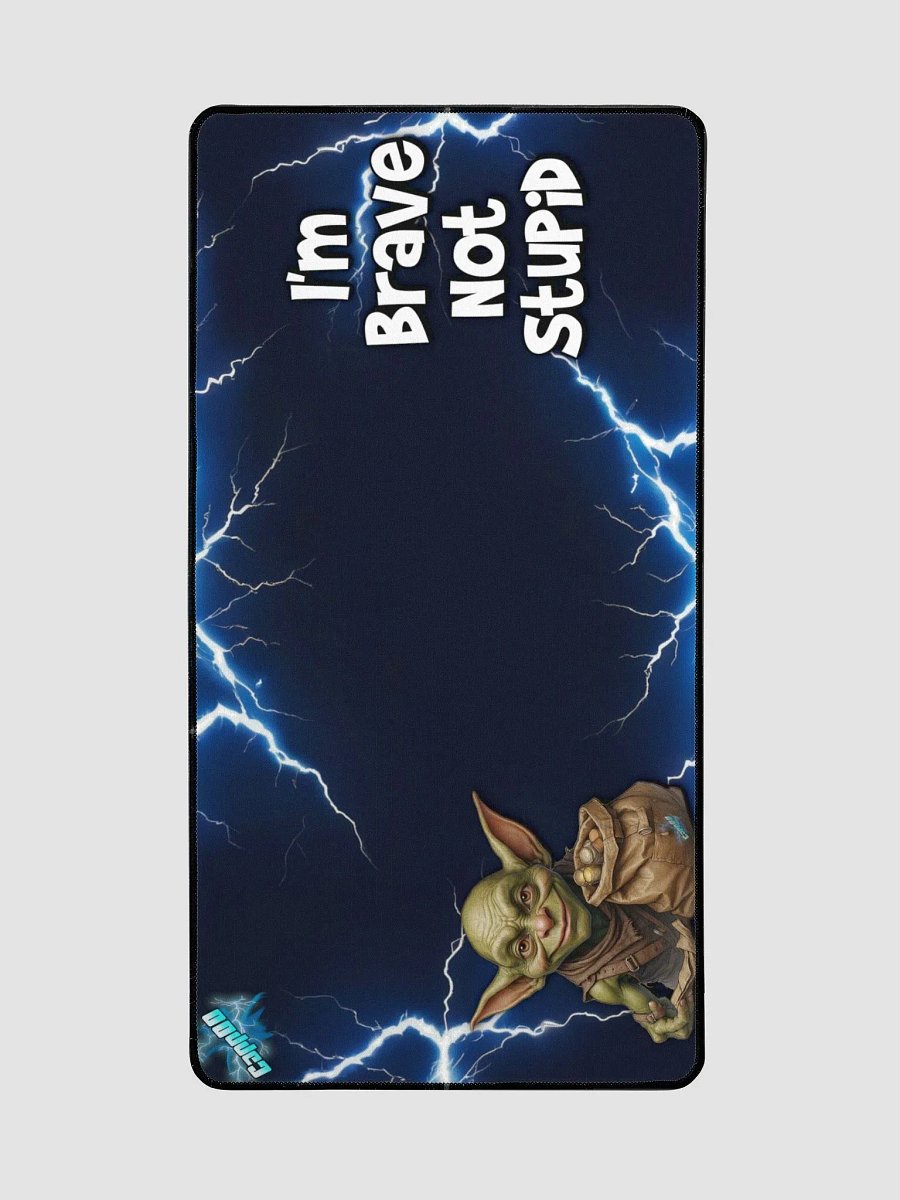 Gaming Pad - I'm Brave Not Stupid product image (2)