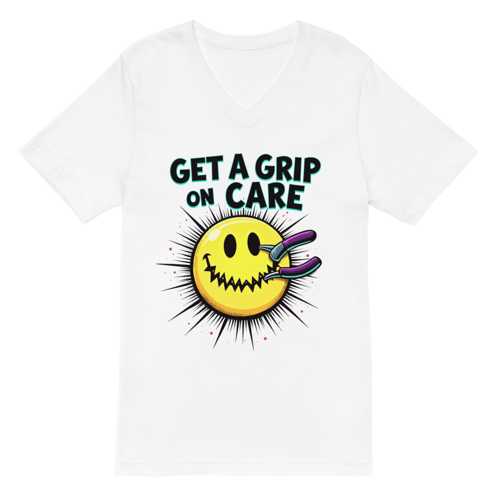 Stitched Smile V-Neck Tee product image (2)
