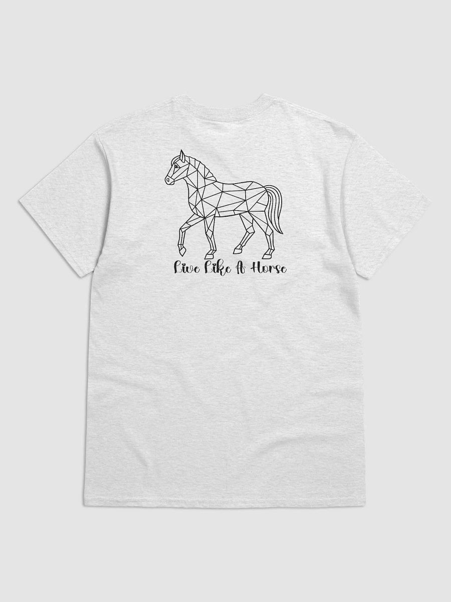 Born Like A Unicorn | Live Like A Horse Gen Z Tee, Short Sleeve T-Shirt, Quote Shirt, Unisex Cotton Top, Fashion Statement product image (6)