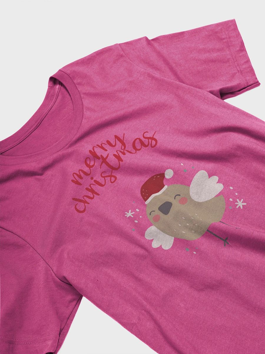 Merry Christmas Bird Cartoon T-Shirt product image (2)