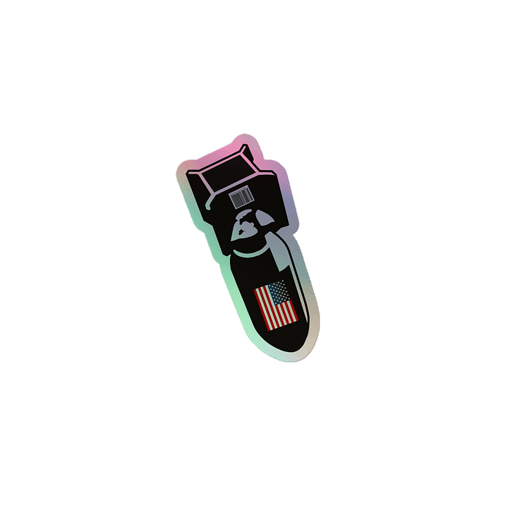 U.S. Bombs - Kiss Cut Holographic Sticker product image (1)