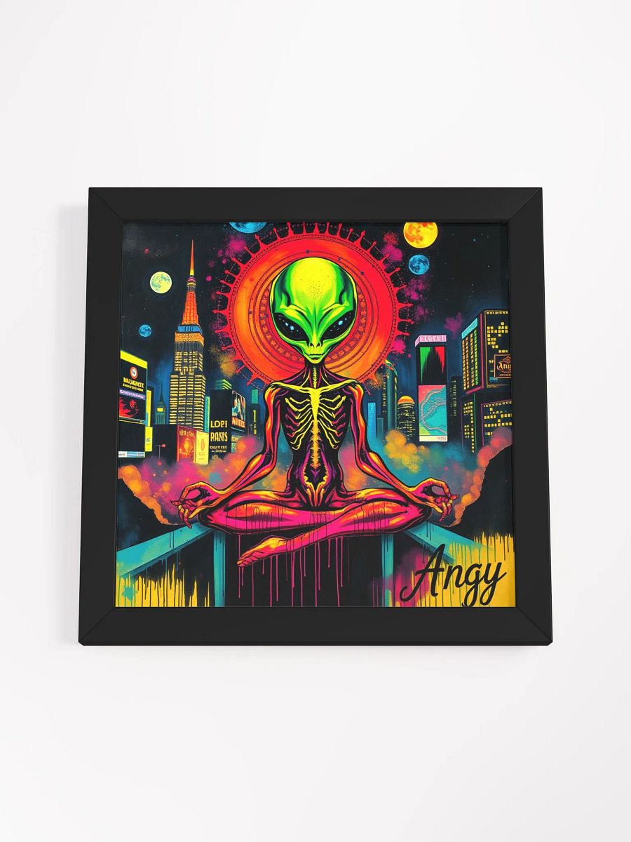 They catch on quickly! Wood Framed Matte Poster product image (19)
