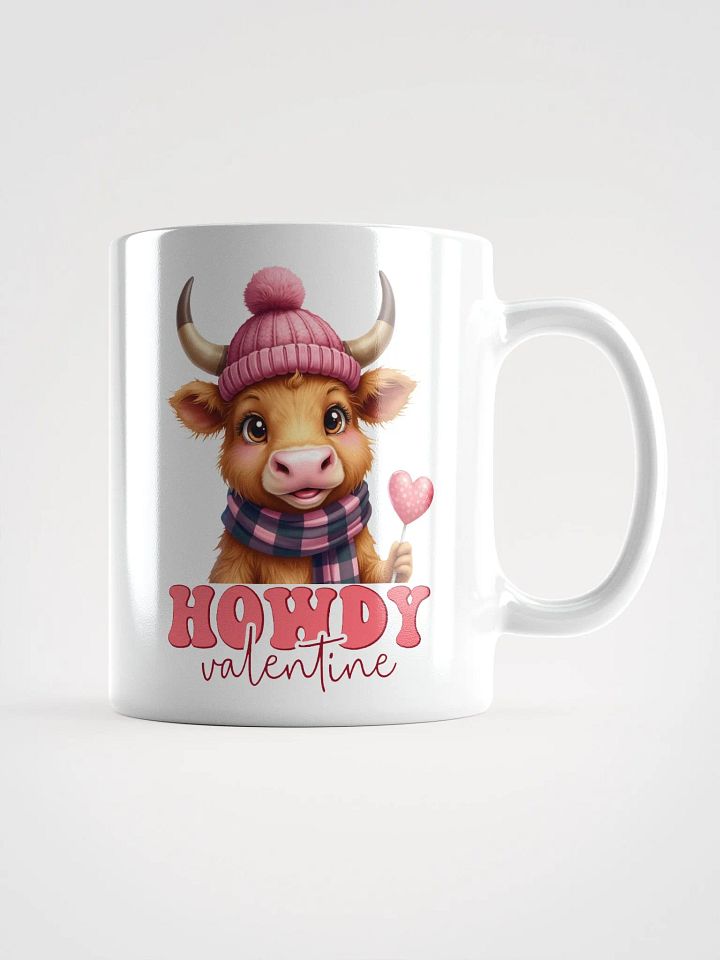 Howdy Valentine Cow Mug product image (1)