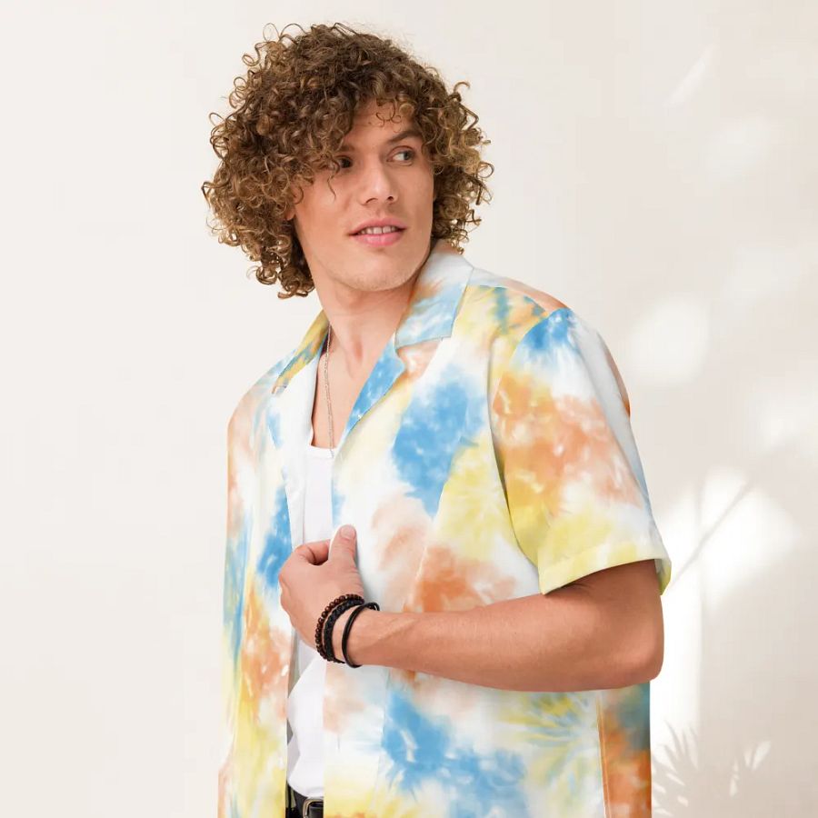 Tie Dye Button Shirt product image (10)