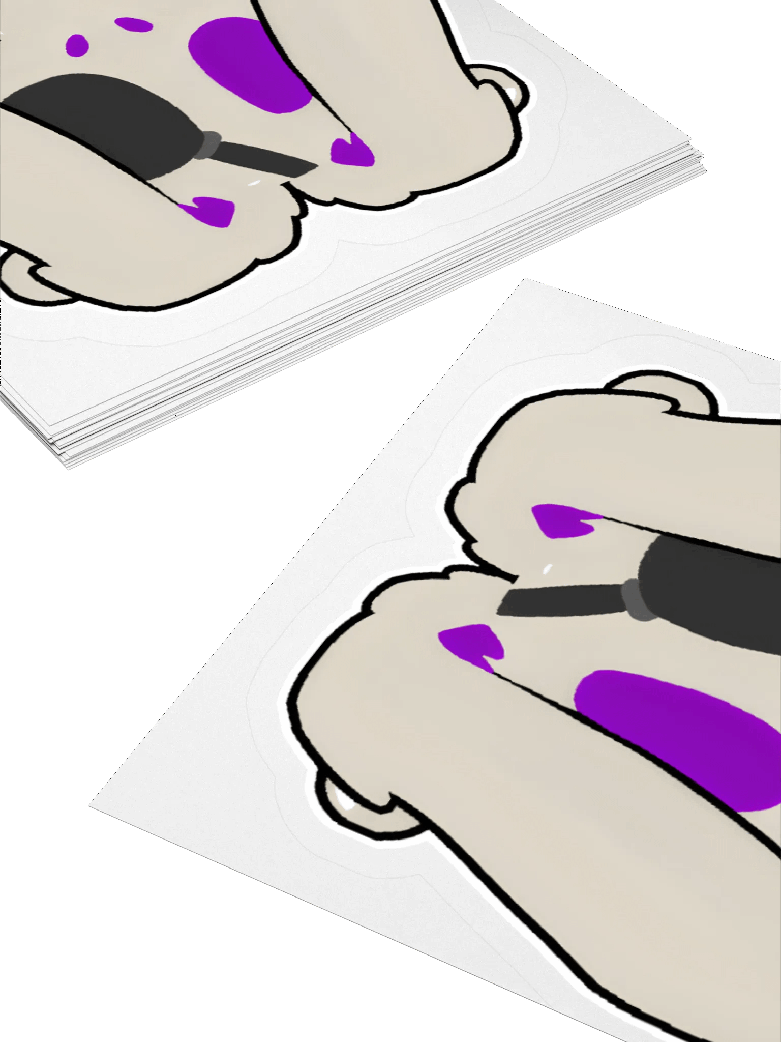 Skull and Crossbuns Sticker product image (4)