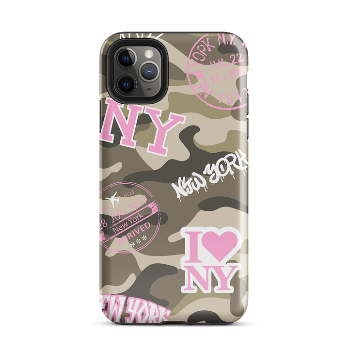 camo girl i phone case product image (2)