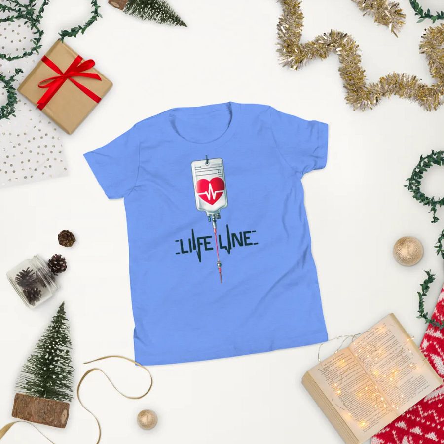 Lifeline Heartbeat Youth T-Shirt product image (23)