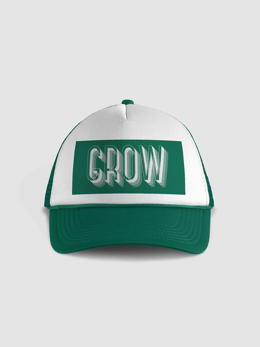 Grow 3D Foam Trucker Hat product image (1)
