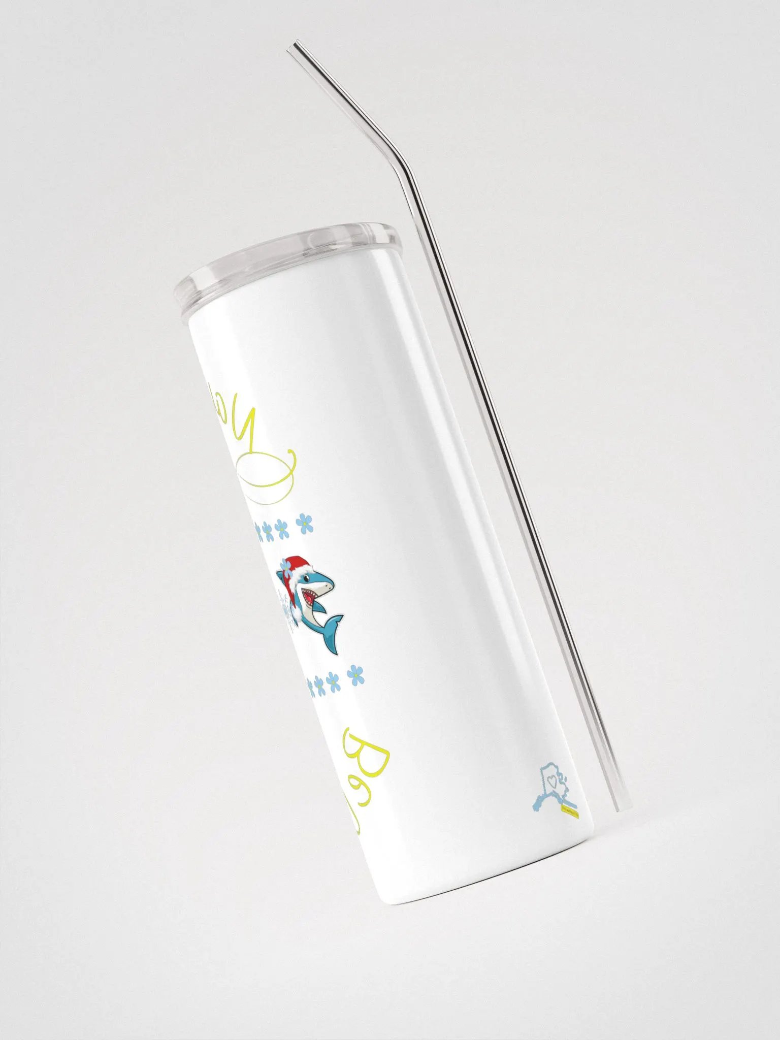Naughty or Nice Stainless Steel Tumbler product image (4)